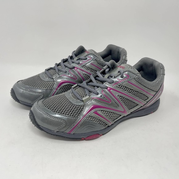 Ecco Training Sneakers Womens Sz 9 Gray Purple 1030:S1378 - Picture 6 of 12